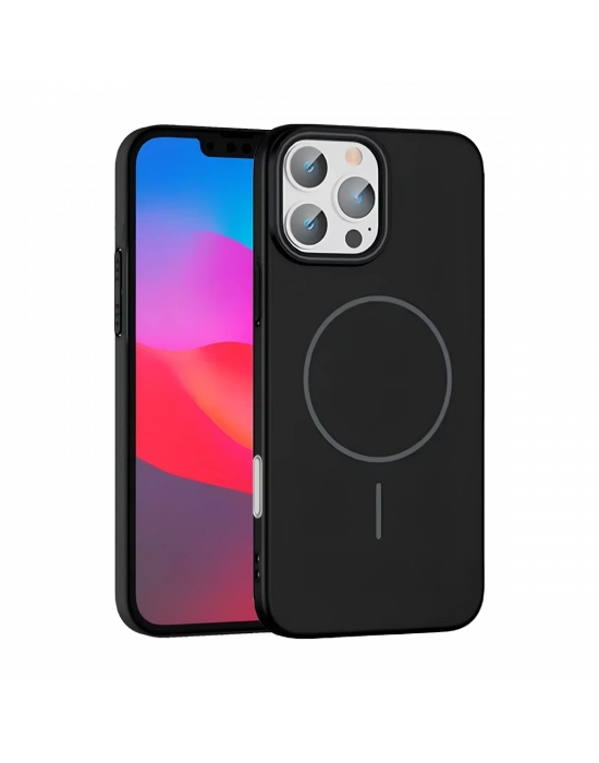 Joko iPhone 16 Pro Broş Magsafe Kapak - Siyah