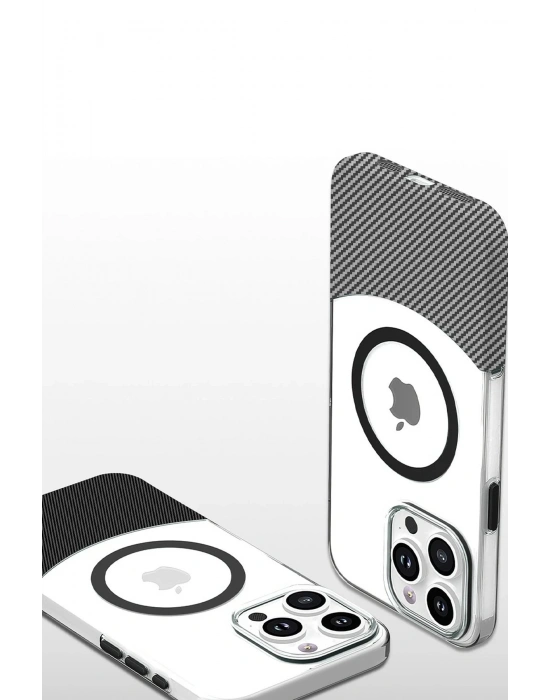 Joko iPhone 16 Pro Carbon Puzzle Magsafe Kapak - Desert