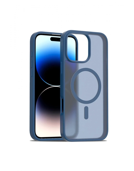 Joko iPhone 16 Pro Jota Magsafe Kapak - Lacivert