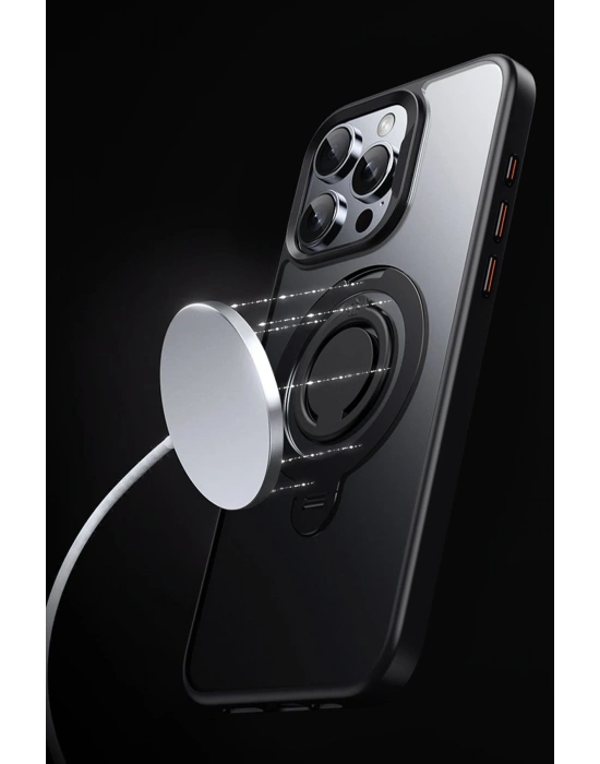 Joko iPhone 16 Pro Max Avatar 360 Dönen Magsafe Kapak - Lacivert