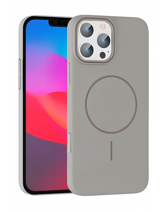 Joko iPhone 16 Pro Max Broş Magsafe Kapak - Titan Gri