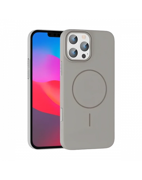 Joko iPhone 16 Pro Max Broş Magsafe Kapak - Titan Gri