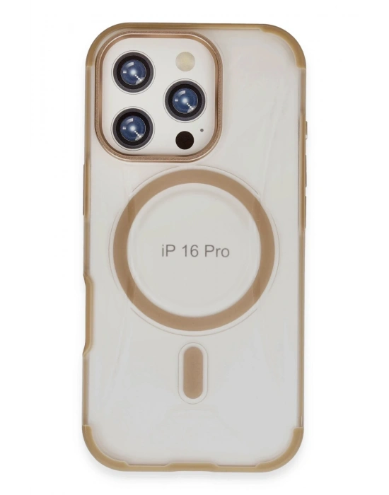 Joko iPhone 16 Pro Max Hilton Magsafe Kapak - Gold