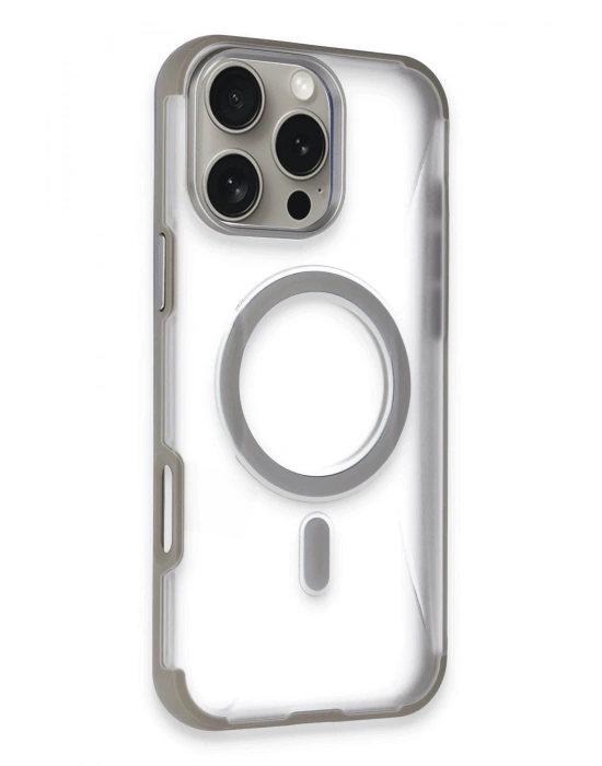 Joko iPhone 16 Pro Max Hilton Magsafe Kapak - Titan Gri