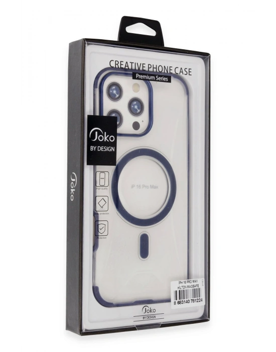 Joko iPhone 16 Pro Max Hilton Magsafe Kapak - Titan Gri
