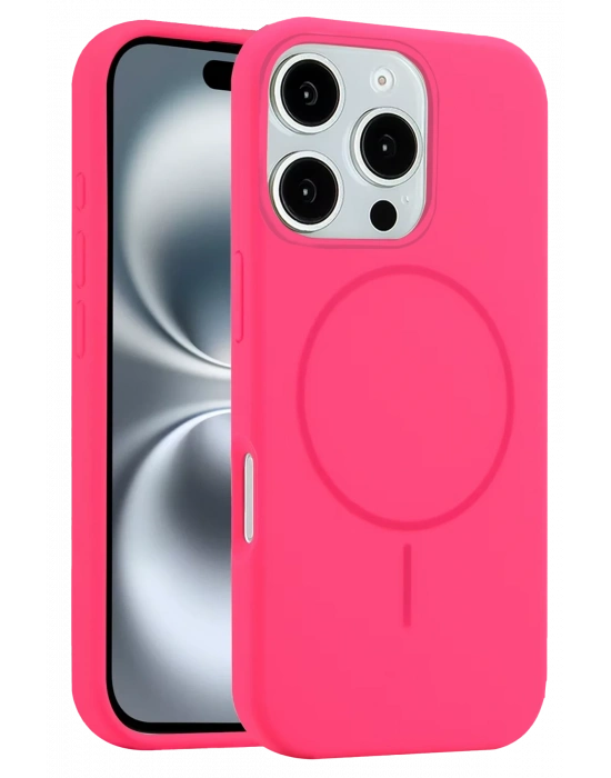 Joko iPhone 16 Pro Max Kılıf Jully Magsafe Kapak - Pembe