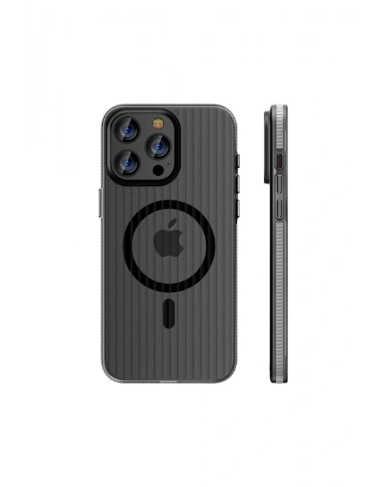 Joko iPhone 16 Pro Max Line Magsafe Kapak - Gri