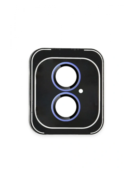 Joko iPhone 16 PVD Metal Kamera Lens - Mavi
