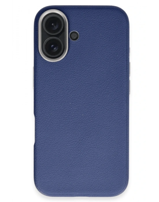 Joko iPhone 16 Wonder Deri Magsafe Kapak - Lacivert