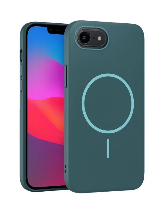 Joko iPhone 16E Broş Magsafe Kapak - Turkuaz