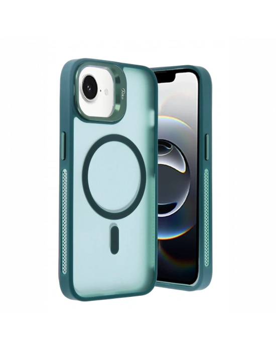 Joko iPhone 16E Flet Lens Magsafe Kapak - Koyu Yeşil