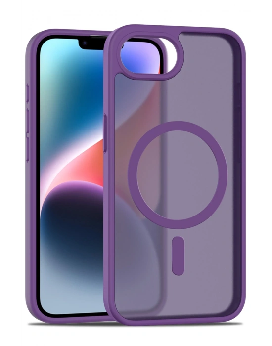 Joko iPhone 16E Jota Magsafe Kapak - Derin Mor