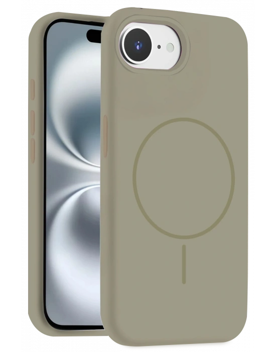 Joko iPhone 16E Kılıf Jully Magsafe Kapak - Çöl Titanyum