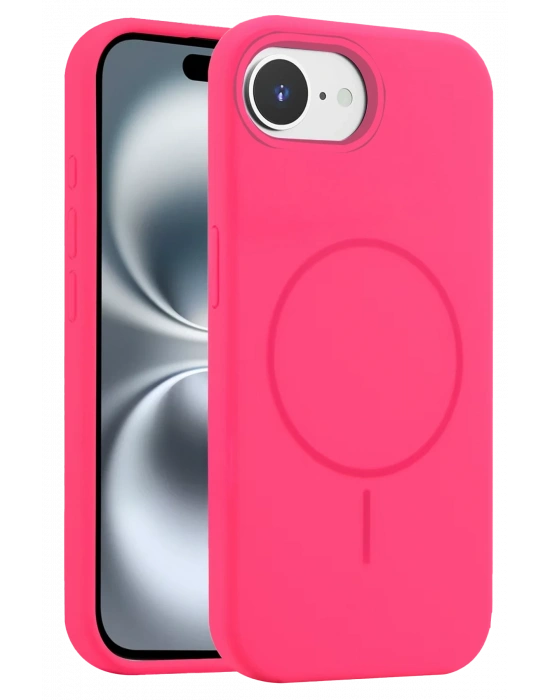 Joko iPhone 16E Kılıf Jully Magsafe Kapak - Pembe