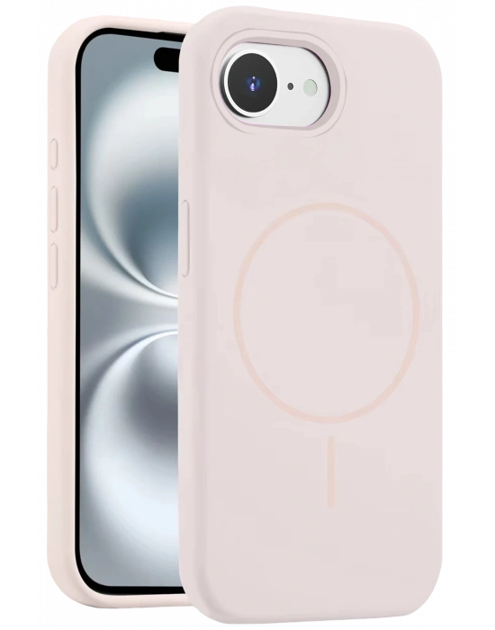 Joko iPhone 16E Kılıf Jully Magsafe Kapak - Pudra