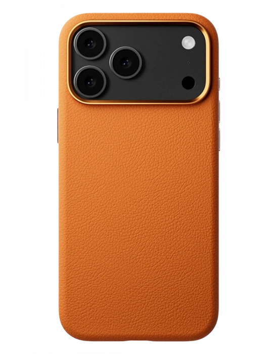 Joko iPhone 17 Pro Wonder Deri Magsafe Kapak - Turuncu