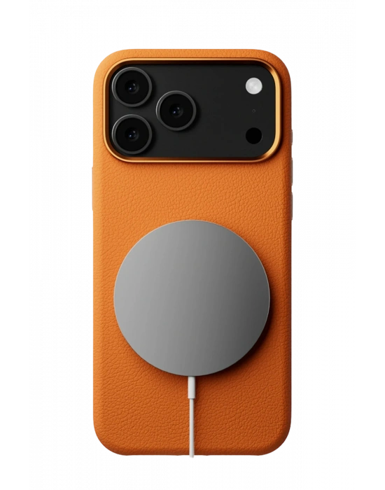Joko iPhone 17 Pro Wonder Deri Magsafe Kapak - Turuncu