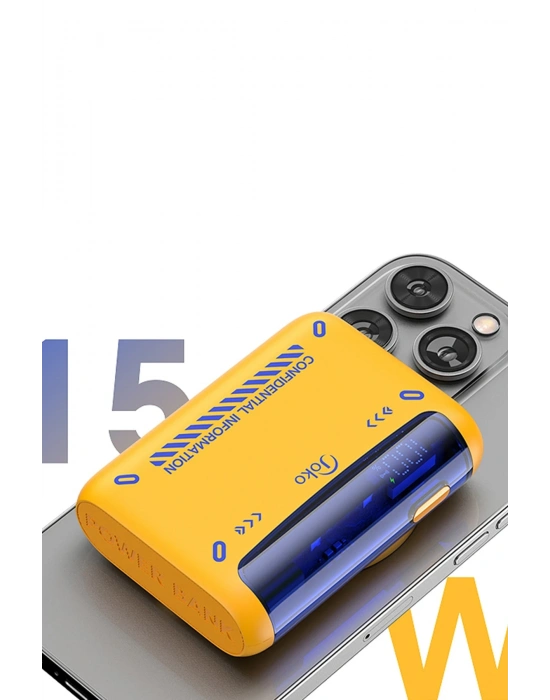 Joko J31 10.000 mAh 20W PD Magsafe Powerbank - Beyaz