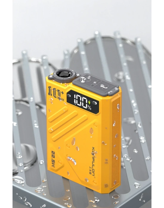 Joko J38 10.000 mAh 20W PD Led Işıklı Magsafe Powerbank - Turuncu