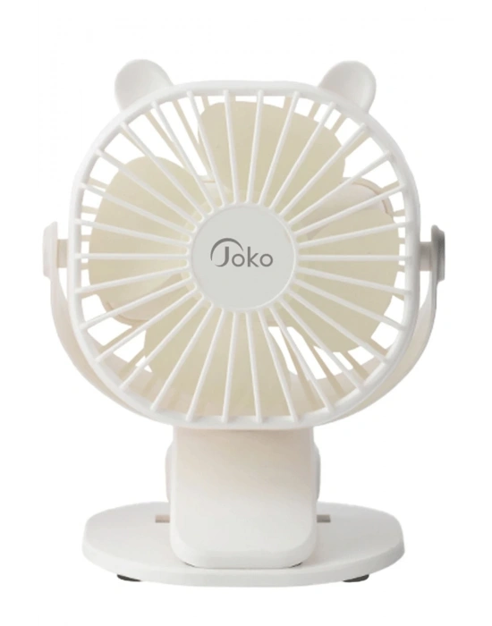 Joko JS03 Masaüstü Soğutma Fanı - Beyaz