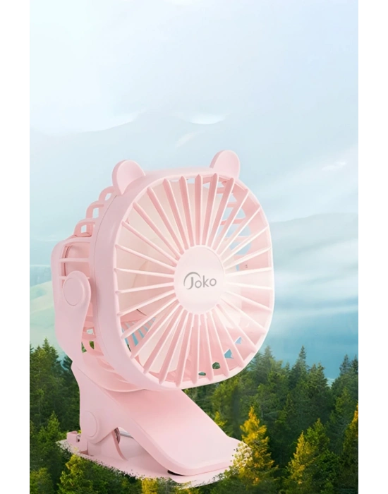 Joko JS03 Masaüstü Soğutma Fanı - Beyaz