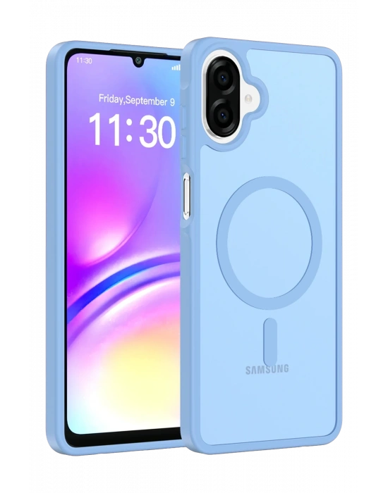 Joko Samsung Galaxy A07 4G Jota Magsafe Kapak - Açık Mavi