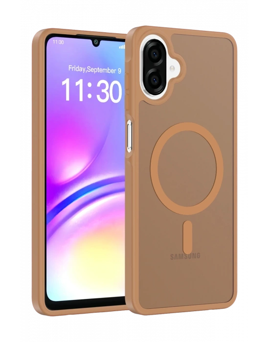 Joko Samsung Galaxy A07 4G Jota Magsafe Kapak - Çöl Titanyum