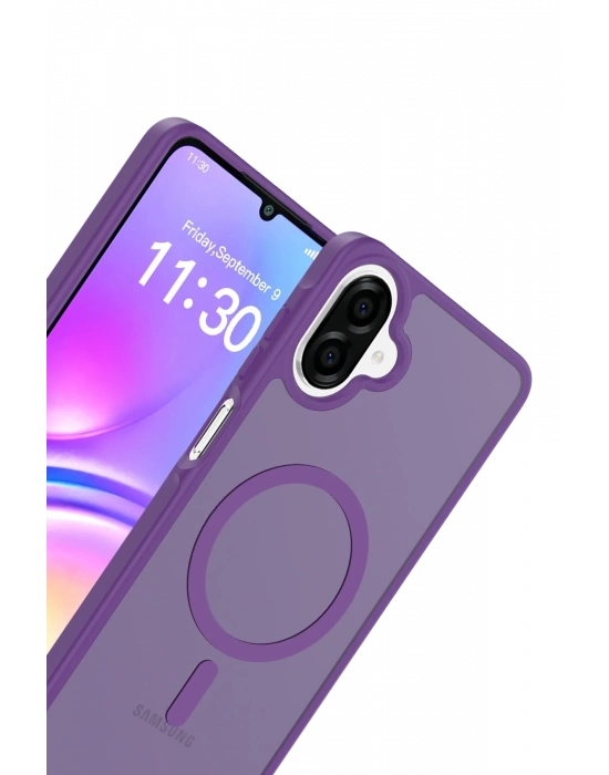 Joko Samsung Galaxy A07 4G Jota Magsafe Kapak - Derin Mor