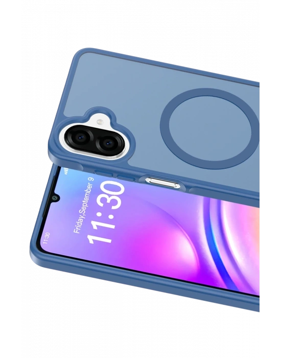 Joko Samsung Galaxy A07 4G Jota Magsafe Kapak - Lacivert