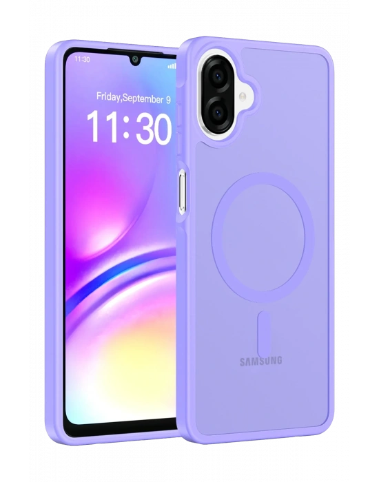 Joko Samsung Galaxy A07 4G Jota Magsafe Kapak - Lila