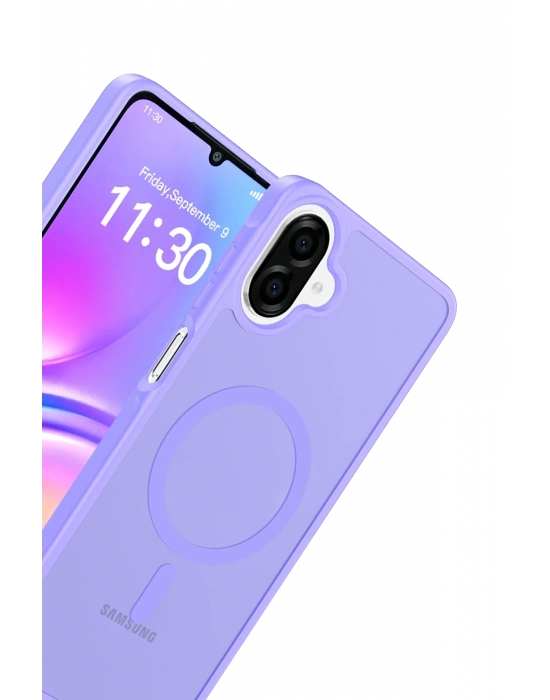 Joko Samsung Galaxy A07 4G Jota Magsafe Kapak - Lila