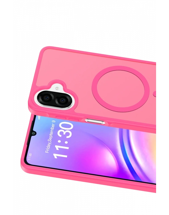 Joko Samsung Galaxy A07 4G Jota Magsafe Kapak - Rose