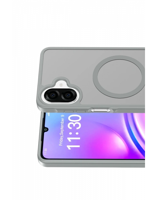 Joko Samsung Galaxy A07 4G Jota Magsafe Kapak - Titan Gri