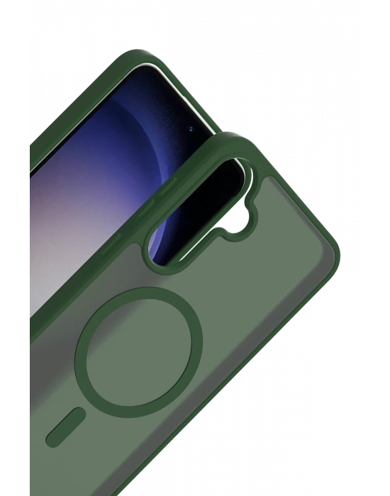 Joko Samsung Galaxy A26 Jota Magsafe Kapak - Koyu Yeşil