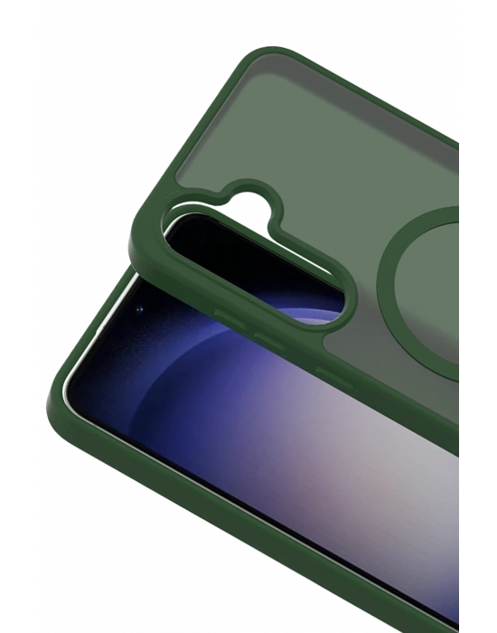 Joko Samsung Galaxy A56 Jota Magsafe Kapak - Koyu Yeşil