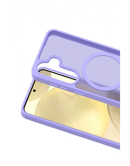 Joko Samsung Galaxy A56 Jota Magsafe Kapak - Lila