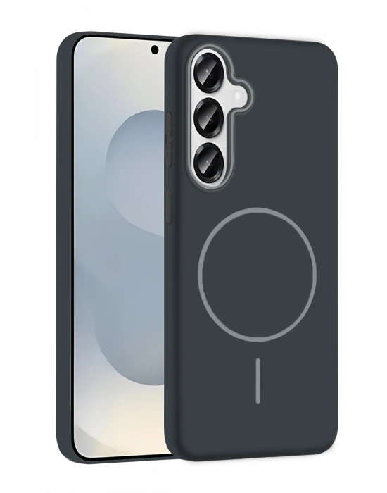 Joko Samsung Galaxy S23 FE Broş Magsafe Kapak - Füme