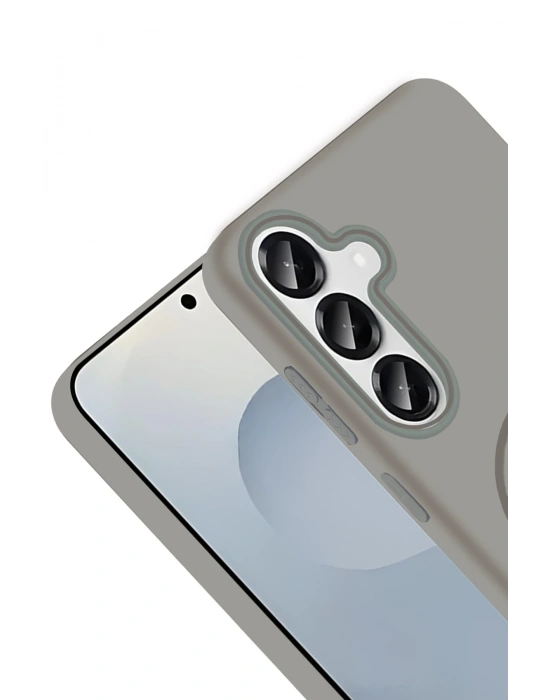 Joko Samsung Galaxy S23 FE Broş Magsafe Kapak - Mor