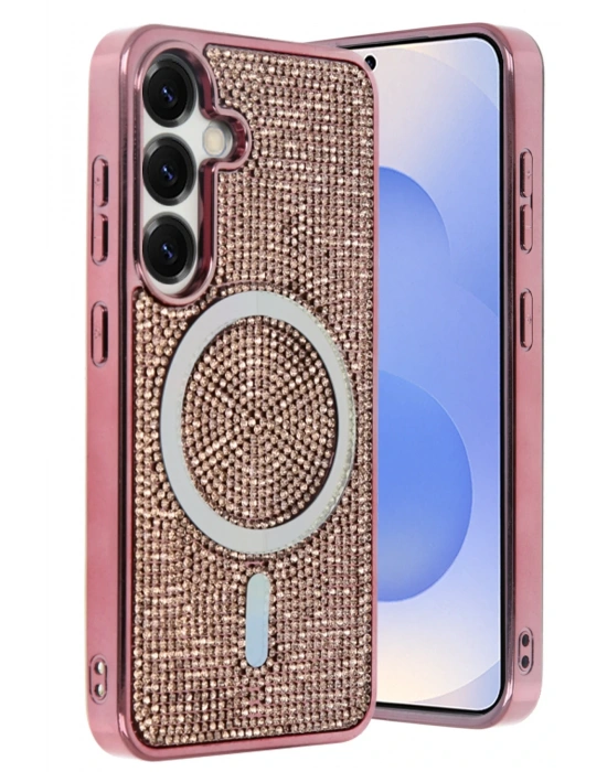 Joko Samsung Galaxy S23 FE Helen Magsafe Kapak - Pembe