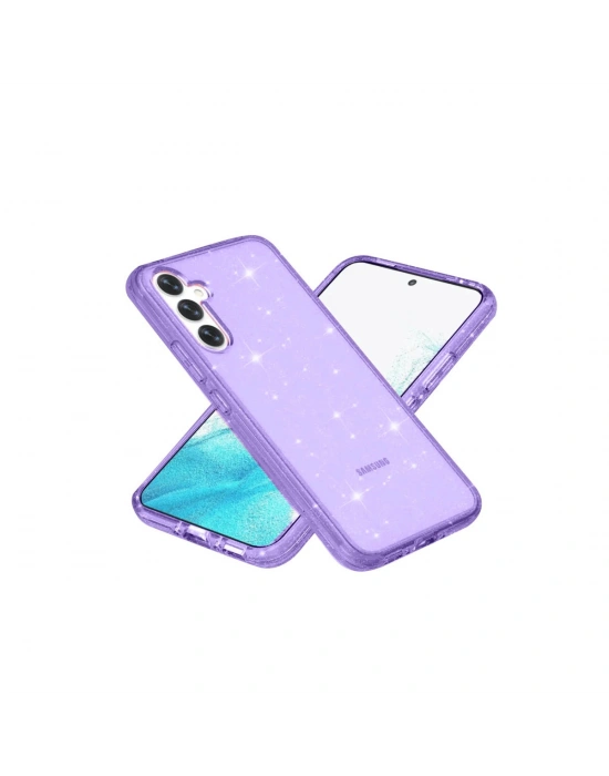 Joko Samsung Galaxy S23 FE Kılıf Star Magsafe Kapak - Mor