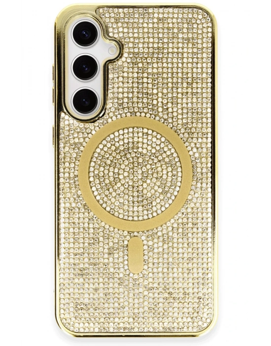 Joko Samsung Galaxy S23 Kılıf Helen Magsafe Kapak - Gold