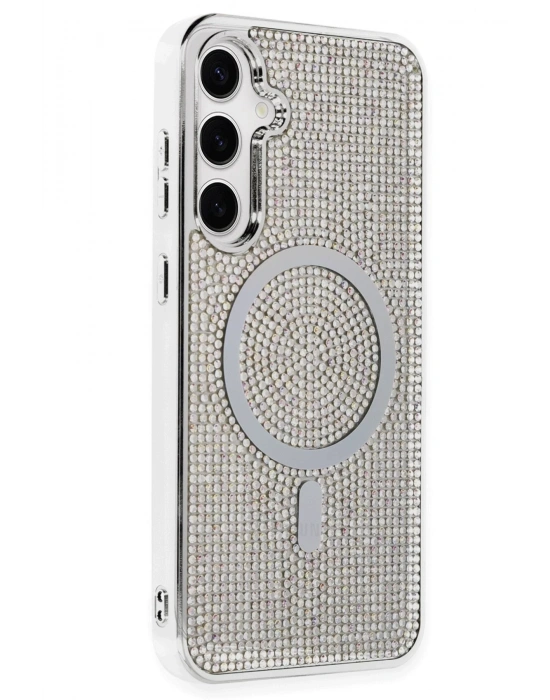 Joko Samsung Galaxy S23 Kılıf Helen Magsafe Kapak - Rainbow