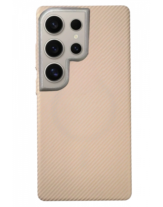 Joko Samsung Galaxy S23 Ultra Besa Magsafe Kapak - Desert