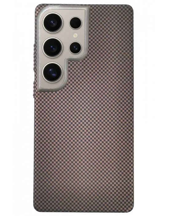 Joko Samsung Galaxy S23 Ultra Besa Magsafe Kapak - Natural Grey