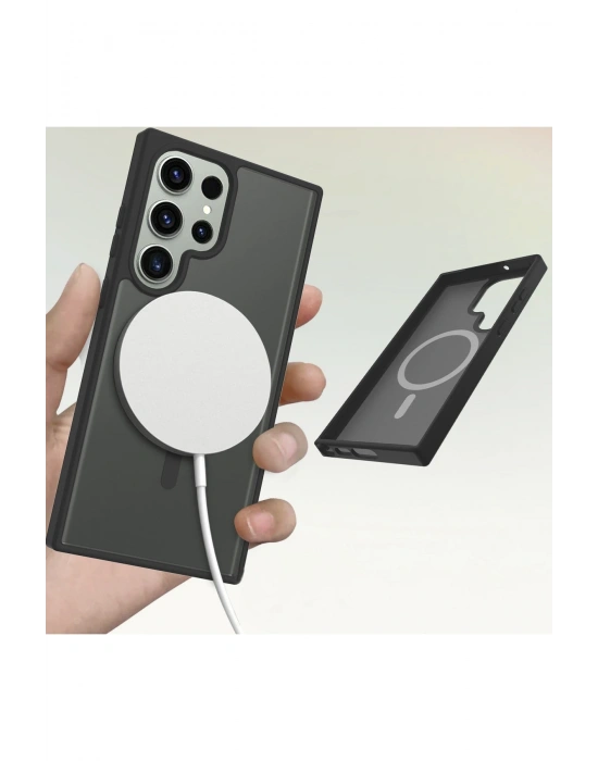 Joko Samsung Galaxy S23 Ultra Jota Magsafe Kapak - Siyah
