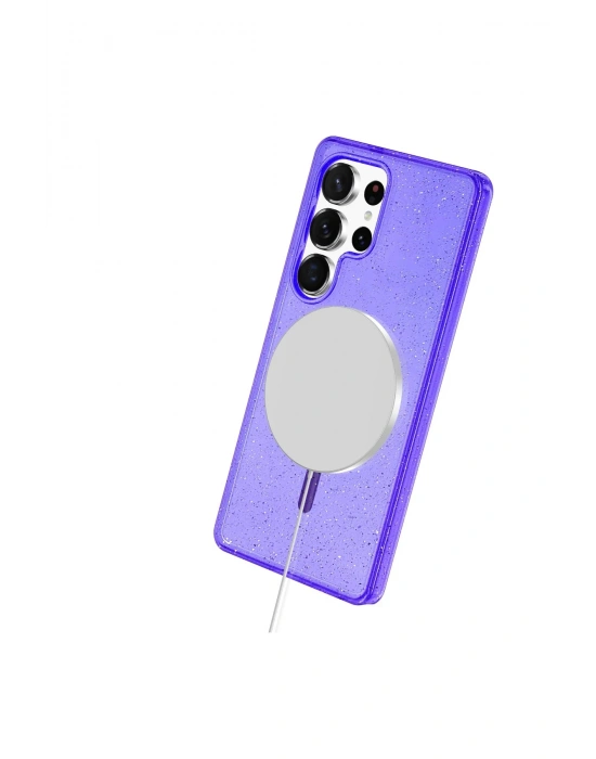 Joko Samsung Galaxy S23 Ultra Kılıf Star Magsafe Kapak - Turuncu