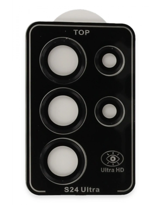 Joko Samsung Galaxy S23 Ultra PVD Metal Kamera Lens - Siyah