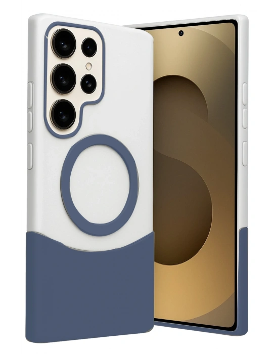 Joko Samsung Galaxy S23 Ultra Velar Magsafe Kapak - Lacivert