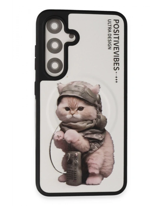 Joko Samsung Galaxy S24 Fun Magsafe Kapak - Beyaz