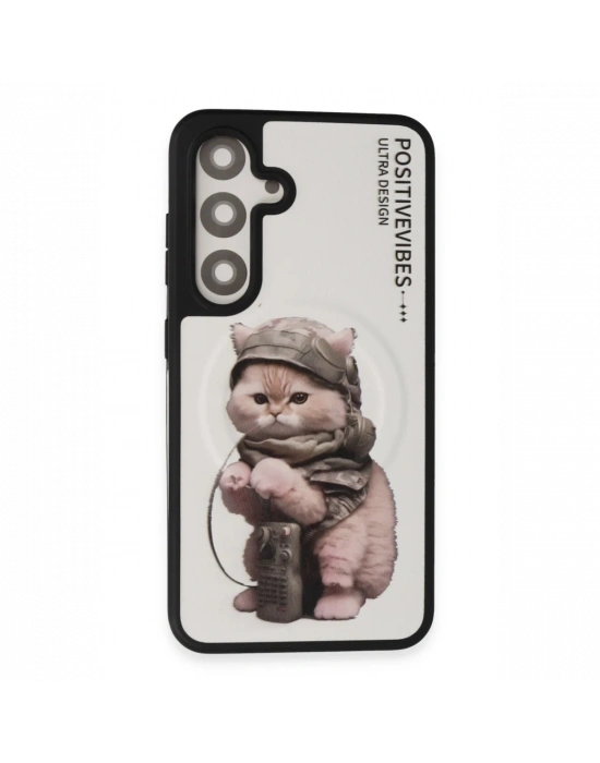 Joko Samsung Galaxy S24 Fun Magsafe Kapak - Beyaz